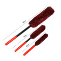 Brochette de nettoyage de fibre de fibre noire rouge automatique